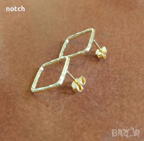 Златни обеци, снимка 5 - Обеци - 37057788