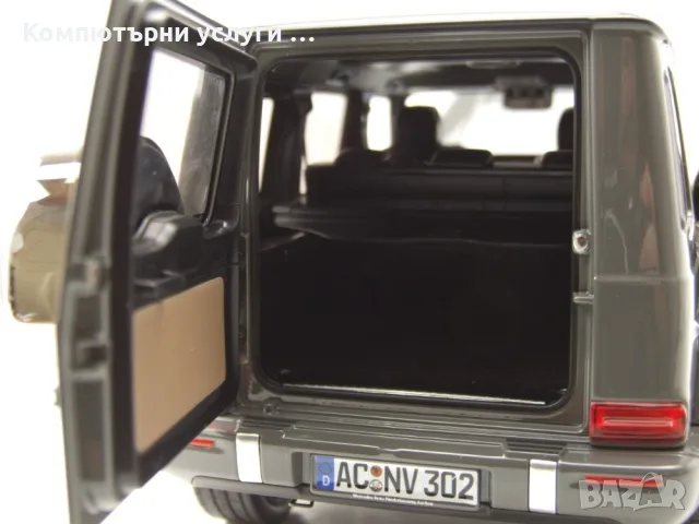 Mercedes-Benz G-Klasse G-Modell 2024 - мащаб 1:18 на Norev моделът е нов в кутия, снимка 10 - Колекции - 56193013