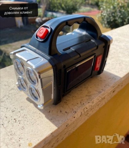 Къмпинг прожектор Power bank със слънчева батерия , снимка 8 - Друга електроника - 42549723