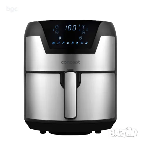 НОВ Фритюрник Concept FR3500, Пържене без мазнина, Мощност 1500 W, Вместимост на коша 3.5 литра, снимка 5 - Фритюрници - 49458801