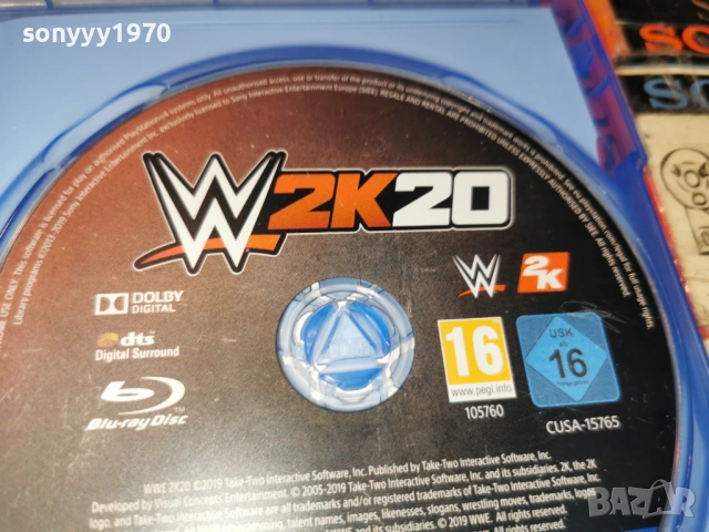SONY PS4 W2K20 GAME 2604262001L1, снимка 9 - Игри за PlayStation - 54322152