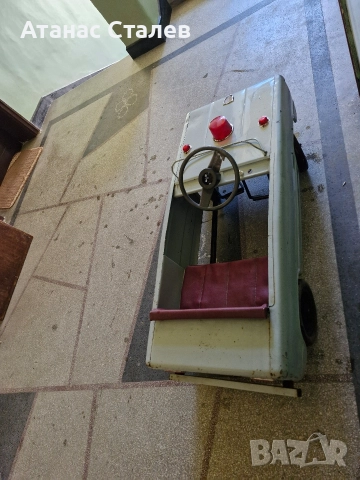ретро метална количка с педали СССР, снимка 9 - Антикварни и старинни предмети - 52670715