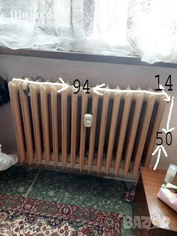  Чугунени радиатори за парно малки и големи., снимка 2 - Други - 38531663