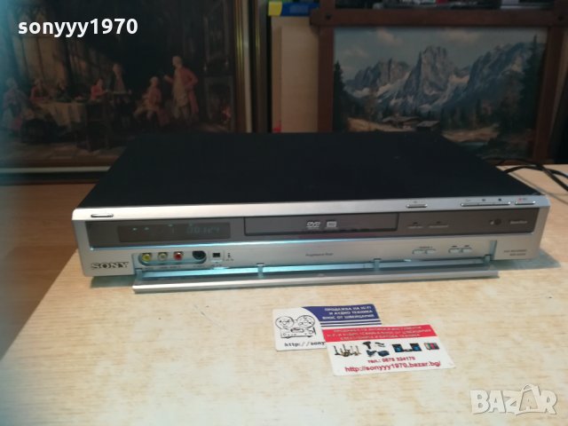 sony rdr-gx210 dvd recorder 0601211056, снимка 10 - Плейъри, домашно кино, прожектори - 31325221