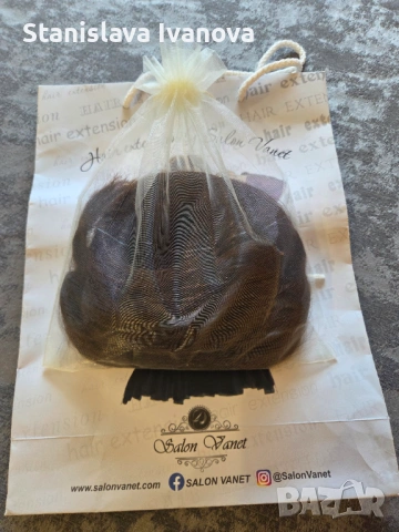 Славянска коса на клипси/треса, снимка 3 - Аксесоари за коса - 54109433