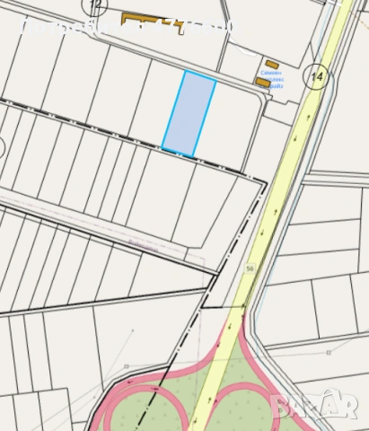 Земеделска земя Калековец 6550 кв. м