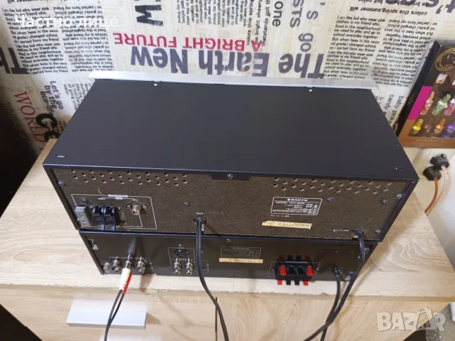 Сет от Усилвател и Тунер"SANYO" DCA205/FMT205L, снимка 9 - Ресийвъри, усилватели, смесителни пултове - 56004857