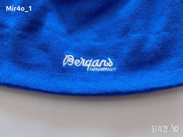зимна шапка bergans of norway оригинал вълнена унисекс планина туризъм, снимка 4 - Шапки - 44450576