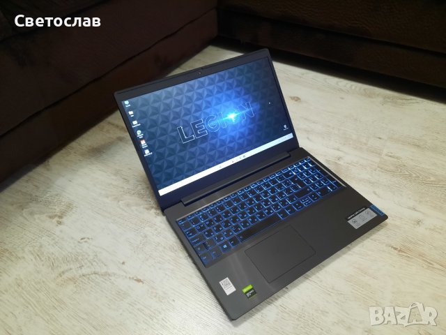 Лаптоп Lenovo i5-9300h/GTX1050/16ram/SSD/IPS/FHD gaming гейминг laptop, снимка 2 - Лаптопи за игри - 39564993