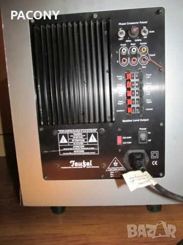 СУБУФЕР TEUFEL M3100/6SW-GERMANY , снимка 3 - Тонколони - 56028584