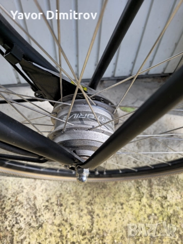 Eлектрически велосипед Cortina Dutch Style EU4 T 28, снимка 6 - Велосипеди - 52428674