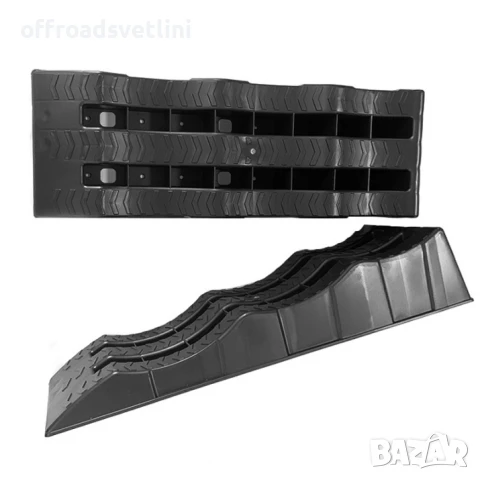 Комплект 2 броя автомобилни рампи за бус/кемпер – пластмасови, 2Т, снимка 4 - Аксесоари и консумативи - 51056776