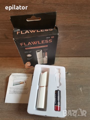 Мини Епилатор FLAWLESS за лице, снимка 4 - Епилатори - 38074495