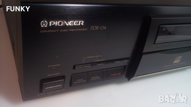 Pioneer PDR-04 Stereo Compact Disc Recorder, снимка 3 - Ресийвъри, усилватели, смесителни пултове - 38619028