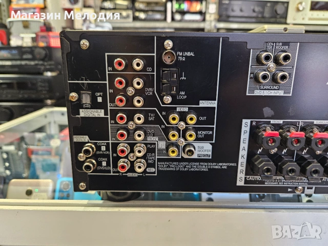 Ресийвър Pioneer VSX-417-K 5.1 с дистанционно. В отлично техническо и визуално състояние., снимка 12 - Грамофони - 52638817