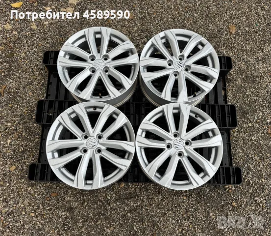 4бр.Алуминиеви джанти 16цола 4x100 за Suzuki Swift,Toyota Yaris,Mazda 2, Hyundai Bayon, i10, i20, Ki