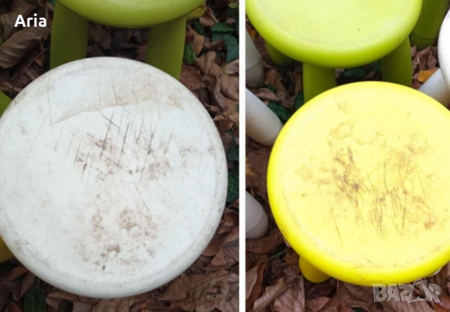 7 бр. Детско столче-табуретка MAMMUT (ikea) и масичка, снимка 8 - Столове - 52309737