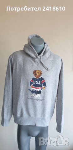 POLO Ralph Lauren Bear USA Hoodie Limited Edition Mens Size L ОРИГИНАЛ! Мъжки Суичър!, снимка 7 - Спортни дрехи, екипи - 44421215