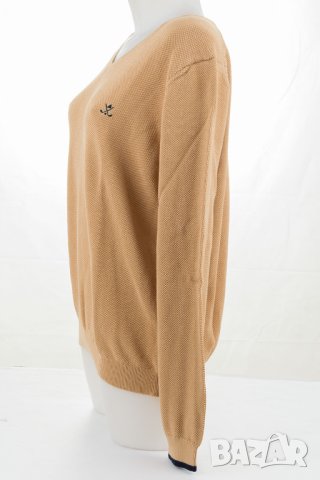 Дамски бежов пуловер от памук Sir Raymond Tailor - XL, снимка 4 - Блузи с дълъг ръкав и пуловери - 42823725