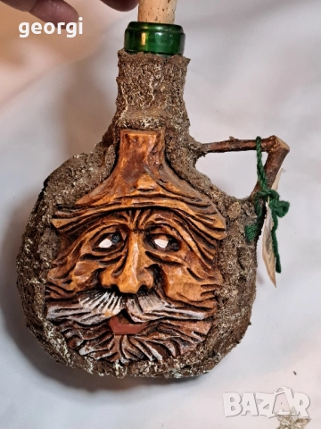 немска декоративна бутилка 28/6, снимка 2 - Декорация за дома - 52026012