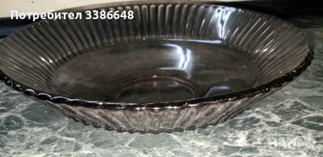 Лот  от  соца  2 кристални  фруктиери  и  2бр  кристални вази. , снимка 4 - Декорация за дома - 38398098