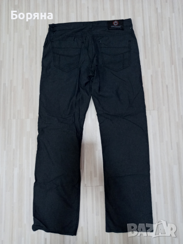 Мъжки спортни панталон-графитен и тъмно син, размер L, снимка 3 - Панталони - 36409860