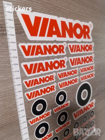 Стикери Вианор Vianor Stickers - 28 бр. - 1 лист А4, снимка 5 - Аксесоари и консумативи - 51435727