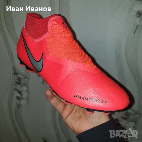 бутонки Nike PHANTOM VSN ACADEMY DF FG/MG  номер 42 ,5-43, снимка 14 - Футбол - 44500636