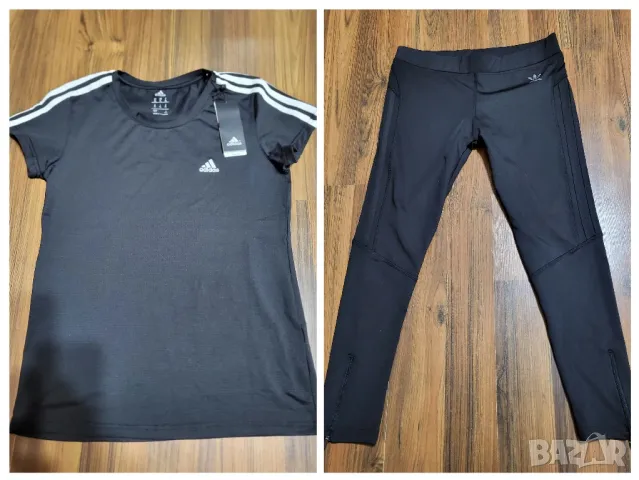 Тениска и клин Adidas , снимка 1 - Спортни екипи - 49240271