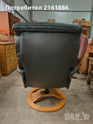 Relax кресло от естествена кожа , снимка 5 - Дивани и мека мебел - 52720460