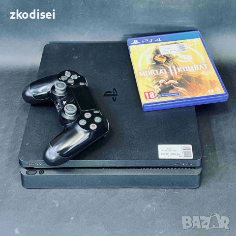 Конзола SONY - PS4 с 1бр. джойстик и 1бр. игра