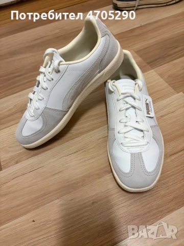 Puma Сникърси Palermo - Бял, снимка 3 - Маратонки - 53062051