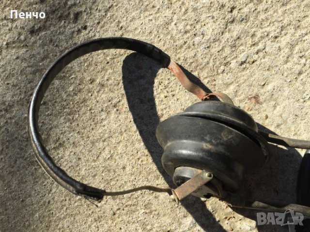 стари военни слушалки с микрофон "Октава" - СССР, снимка 2 - Антикварни и старинни предмети - 35498255