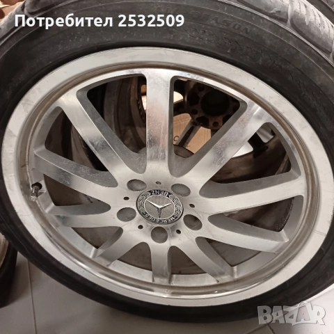 Goodyear eagle f1 asymmetric + джанти 18 За Mercedes Sl500 sl55 AMG
