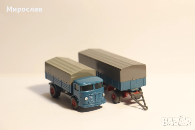 WIKING H0 1/87 BUSSING TIR КАМИОН МОДЕЛ, снимка 3 - Колекции - 52528990