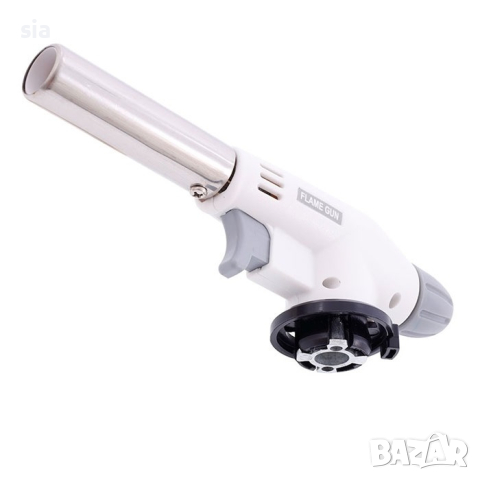 Горелка газова с пиезо запалител, тип пистолет, снимка 4 - Газови котлони - 44809111