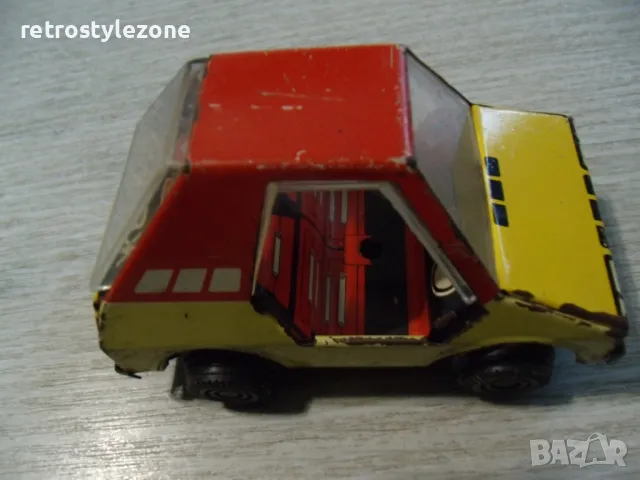 № 7961 стара метална / ламаринена играчка - автомобил , снимка 5 - Други ценни предмети - 49679909