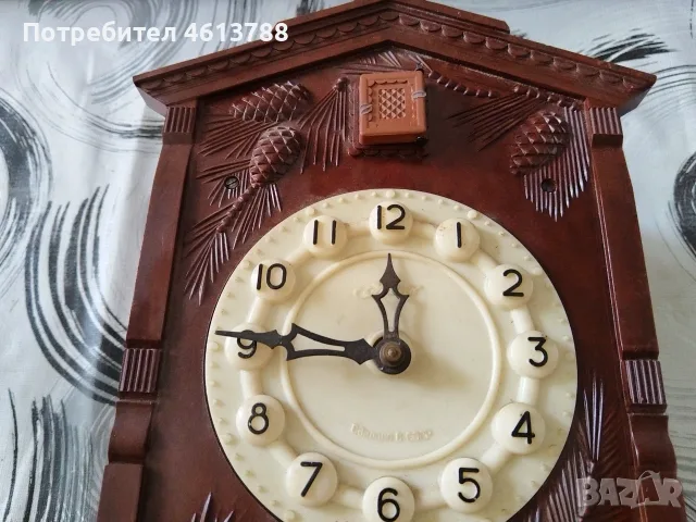 Часовник Кукувица, снимка 3 - Антикварни и старинни предмети - 56450833