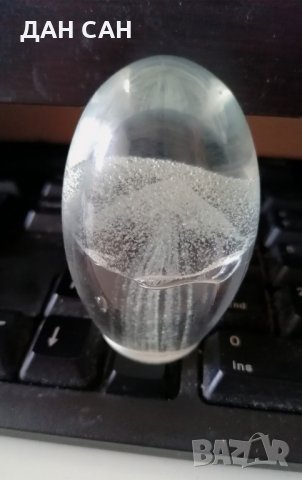 РЕТРО стъкло яйце с гъба, снимка 5 - Колекции - 29097057