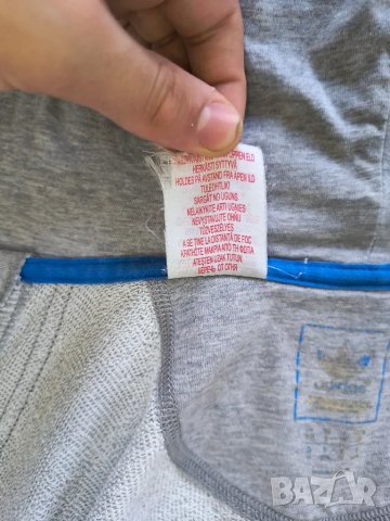 Сиво горнище - Adidas , снимка 6 - Суичъри - 48968749