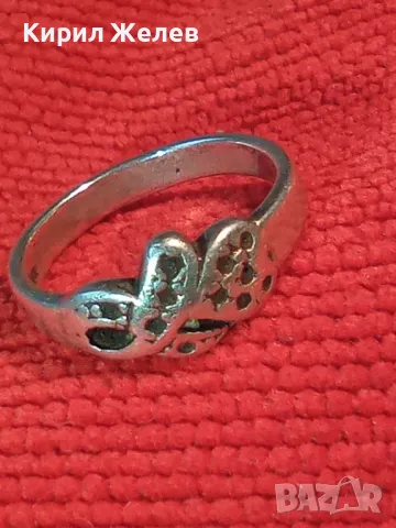 СТАР СССР СРЕБЪРЕН ПРЪСТЕН СРЕБРО 925 с ПЕЧАТ Б925 СЪРП и ЧУК в ПЕТОЛЪЧКА с ГНЕЗДА За КАМЪЧЕТА 50102, снимка 12 - Антикварни и старинни предмети - 50136093