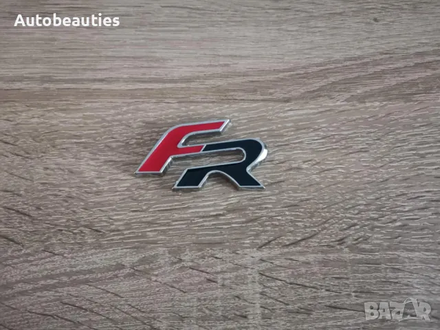 емблема Seat FR червено с черно 