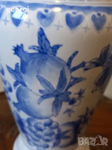 Немска порцеланова ваза , снимка 2 - Вази - 38767419