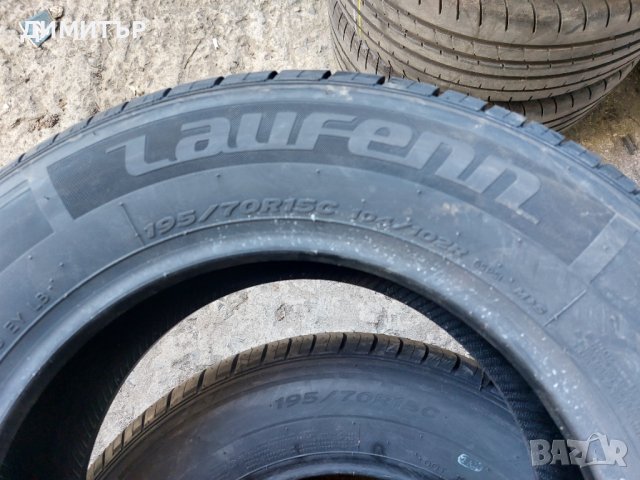 НОВИ летни LAUFENN 195/70/15C 104R DOT 0722, снимка 5 - Гуми и джанти - 40450129
