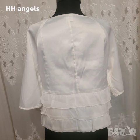 късо сатенирано сакенце, снимка 4 - Якета - 51556365