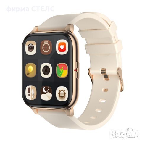 Смарт часовник STELS R9, Водоустойчив IP68, 1.69 инчов HD Full touch, снимка 2 - Смарт часовници - 40247682