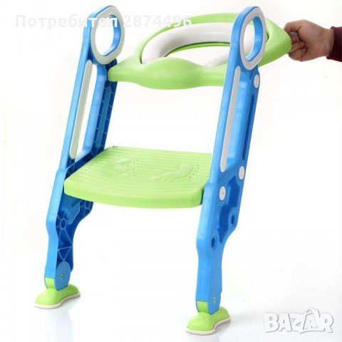 Детска седалка за тоалетна чиния със стълба, снимка 10 - Други - 30852263