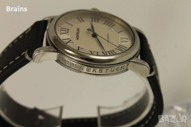 MONTBLANC MEISTERSTUCK Automatic Швейцарски Ръчен Часовник, снимка 7 - Мъжки - 53960274