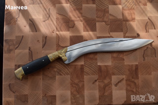 Ръчно изработен нож тип гръцка махера, снимка 1 - Ножове - 35522255