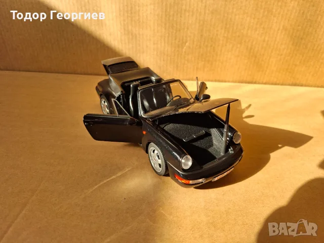 Porsche 911 1990 Norev 1:18, снимка 4 - Колекции - 56514883